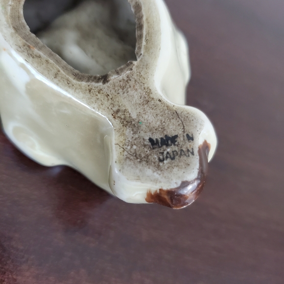 Vintage Art Deco Lusterware Pierrot Trinket Dish - Picture 9 of 9